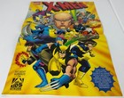 Rare Early 90s X-men  The Animated Series Poster 10 5  By 16  Wolverine Gambit
