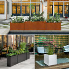 Garden Steel Planter Metal Planter Tree Flower Planter Box For Outdoor Yard Deck