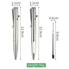 Titanium Alloy Bolt Action Pen     Premium Edc Collectible Gift For Pen Enthusiast