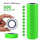 30 Rolls 15000 Price Gun Labels For Mx-5500 White Price Marker Sticker
