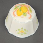 Vintage Silvestri Ellen Blonder 1991 Ceramic Jello Mold Lemons 6  X 5 