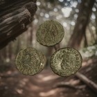 Lot Of 3 Genuine Ancient Roman Coins - Constantine Era 307-350 Ad - C00300