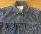 Vintage Dude Washouts Women s Medium Denim Jean Jacket Western Ranch Wear Retro