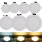 6w 9w 12w 15w 18w Led Recessed Ceiling Panel Down Lights Bulb Slim Lamp Fixture