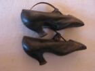 Antique Women   s Shoes Vintage Mary Jane Heel Theater Edwardian   For Display