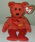 Ty Beanie Baby Wales The Bear  i Love - Uk Exclusive  8 5 Inch  Mwmts Plush Toy