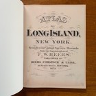 1873 Atlas Of Long Island New York - Color Facsimile - Maps Towns Villages