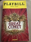 Great Comet Broadway  Playbill 2017  Josh Groban   Flyer