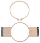 5 Pack - 18cm  7   Embroidery Hoops For Swf 355mm  14   Machines - Round Hoop