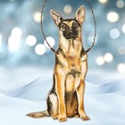 German Shepherd Christmas Ornament  Dog Lovers Holiday Collection Tree Decora   