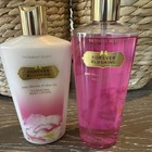 Victoria s Secret Forever Blushing Fragrance Mist   Body Lotion 8 4 New Rare