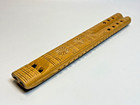 Antique 1930s Macedonian Hand-carved Wood Double Pipe Flute Dvoyanka