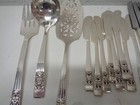 Vintage Oneida Community Coronation Silver Plate Silverware Flatware 48 Pieces