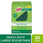 Scotch-brite Heavy Duty Industrial Sized Scour Pads  20ct 