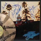 The Eagles Hotel California Framed Laser Etched Picture Lp Display