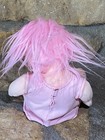 Vintage Ty Beanie Kids Luvie 10  Retired Girl In Pink Dress Nwt Attached Heart