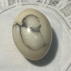 Vintage Hand Carved Marble Stone Eggs Collection - Lot Of 3 - Fast Shipping
