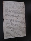 2 Pg Manuscript  Document 1799 Signed Simon Kenton Bail Money -nathaniel Massie