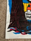 Vintage Halloween Store Plastic Sign Is Rolled