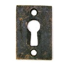Antique Victorian Eastlake Brass Ornate Key Hole Plate Cover Escutcheon 