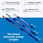 Extension Clamps Tri-pack