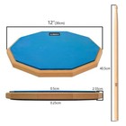  imn         12    Drum Practice Pad  Silent  Durable  double-sided  With Sticks   Bag