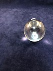 Vintage Antique Large Clear Round Glass Bottle Stopper