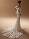 Luxury Off Shoulder Mermaid Wedding Dress Lace Appliques Sweetheart  Bridal Gown