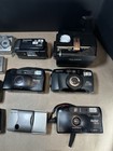 Lot Of 13 Canon  Minolta  Nikon vivitar      Cameras For Parts Read   