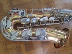 Vintage Vito Alto Saxophone W mouthpiece   Case   Pre Owned   See Description