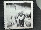 Vintage Photo African American Children On Sidewalk Urban Street Scene 1950 s