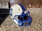 Riddell Revo Speed 360 Football Helmet White W  Blue Facemask Adult Large
