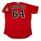 Jose Miranda Game Used   Signed 2022 Minnesota Twins Jersey Size 48