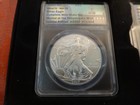 2017 P  S   W United States Silver Eagle 3-coin Set Anacs Graded Ms70