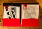Alfa Romeo F1 Team   Press Kit   1990   Unser   Guerrero   Factory Original