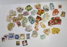 Huge Lot Of 125 Vintage Small Stickers stamps New People Floral   More