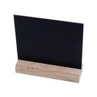 Wooden Message Board Mini Blackboard With Stand Small Chalkboard