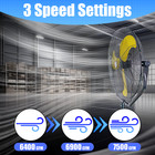 30  Pedestal Fan  Powerful Heavy Duty  Commercial Fan For Warehouses  Factories