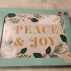 Peace   Joy 10-count 7 x5  Christmas Cards 2 envelopes