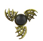 Heavy Duty Gold Metallic Unique Dragon Wings Metal Fidget Spinner