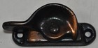 Vintage Nos 2 Piece Japanned Finish Copper Flash Window Sash Lock Latch Hardware