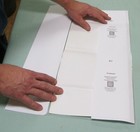 5 Pack 9 1 4  X 19  Brodart Fold-on Book Jacket Covers - Lo-luster Mylar