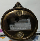 German Pencil Sharpener Solid Brass Executive Desktop Paper Weight  12oz Brass 