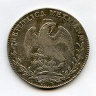 Mexico 1826-do-rl 8 Reales Rare Date Durango Mint Toned Choice Xf  Km 377 4