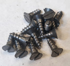 Vtg Reed   Prince Flat Head Wood Screws 1 2 Inch  8 Approx  120 Screws