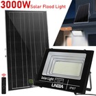 3000w Solar Lights Outdoor 648led Security Flood Light Dusk To Dawn Solar Lamp