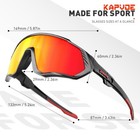 Polarized Cycling Glasses Mtb Bike Eyewear Uv Running Fishing Bicycle Sunglasses