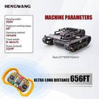 Remote-controlled Lawnmower  22 Horsepower  For Home And Outdoor Land Clearing 