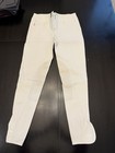 Tailored Sportsman White Riding Breeches Knee Patch Pants Size 24