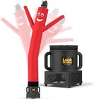 Air Dancers Wacky Waving Inflatable Tube Man Set - 7ft Tall Advertising Air D   